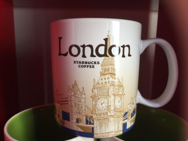 The global icons are not my favorite because I don't like the typography and dull colors, but I do like the London mug a lot.