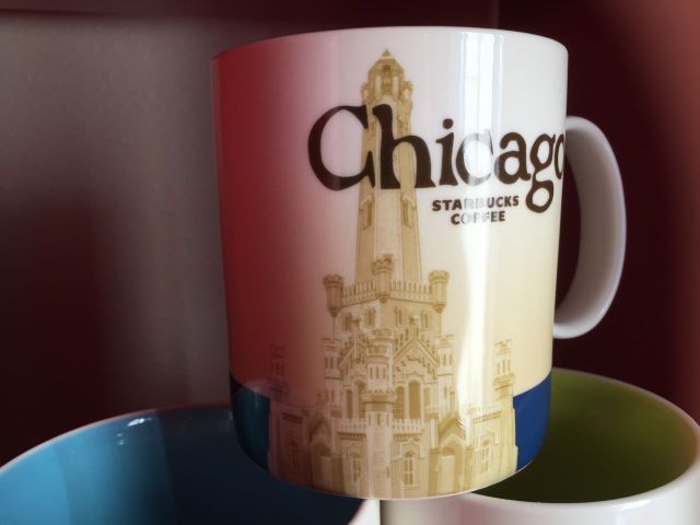 The global icons are not my favorite because I don't like the typography and dull colors, but I do like the water tower being on the Chicago mug. 