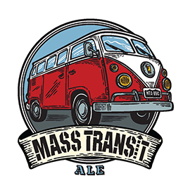 Mass Transit Logo, copyright Bristol Brewing Company and Luke Flowers Creative